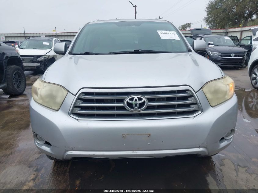 2008 Toyota Highlander Limited VIN: JTEDS42A482056723 Lot: 43822270