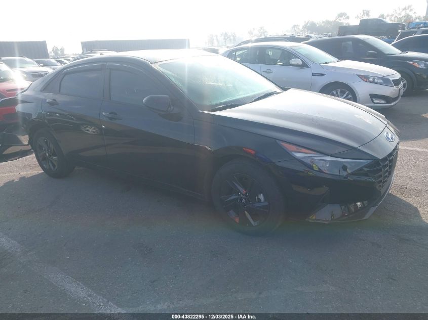 HYUNDAI ELANTRA BLUE