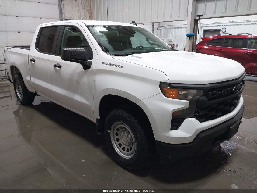 CHEVROLET SILVERADO 1500 4WD SHORT BED WT/4WD STANDARD BED WT