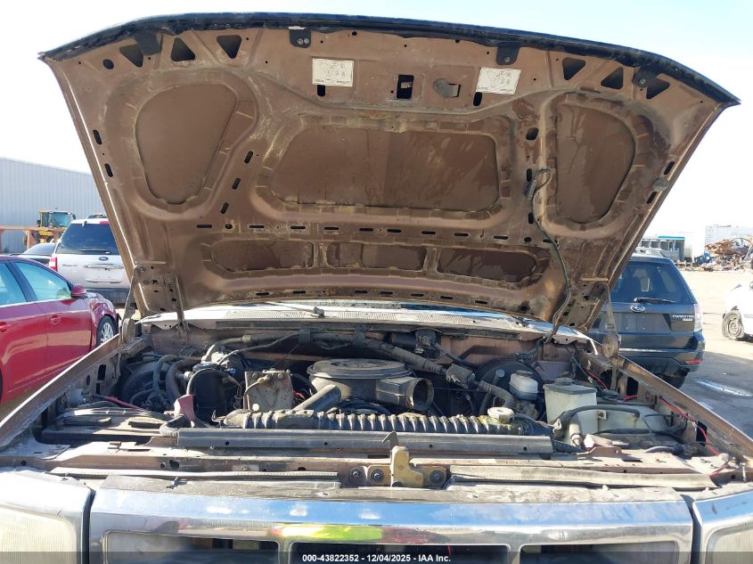 1993 Ford F250 VIN: 1FTHX26C8PKB92827 Lot: 43822352