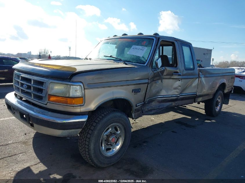 1993 Ford F250 VIN: 1FTHX26C8PKB92827 Lot: 43822352