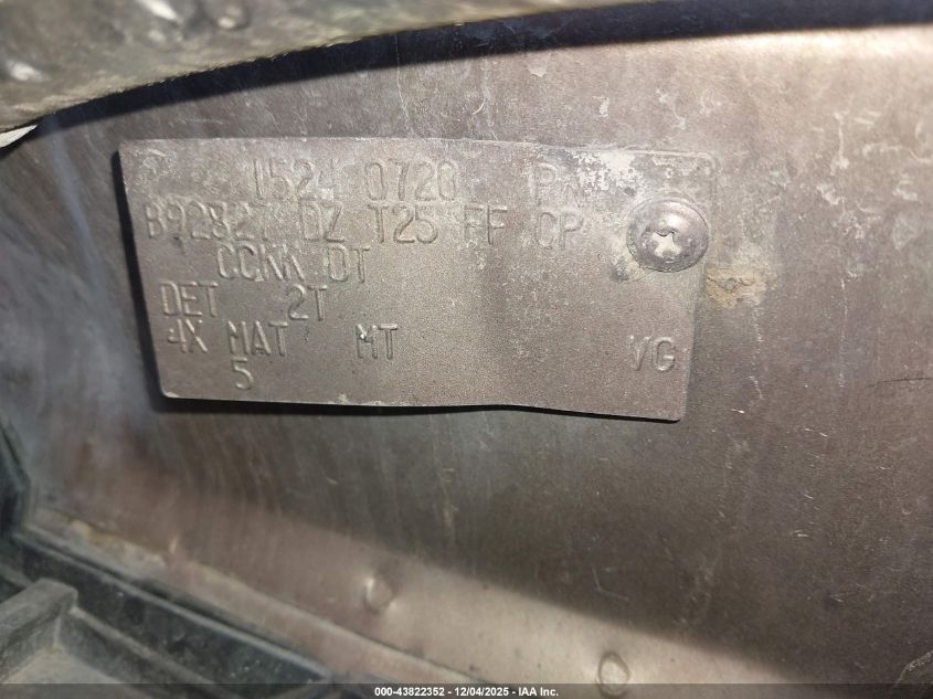 1993 Ford F250 VIN: 1FTHX26C8PKB92827 Lot: 43822352