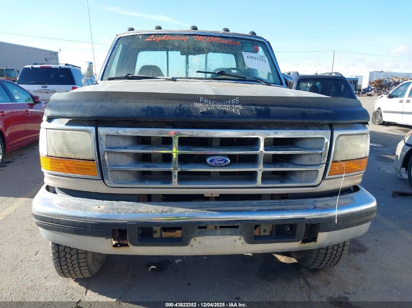 1993 Ford F250 VIN: 1FTHX26C8PKB92827 Lot: 43822352