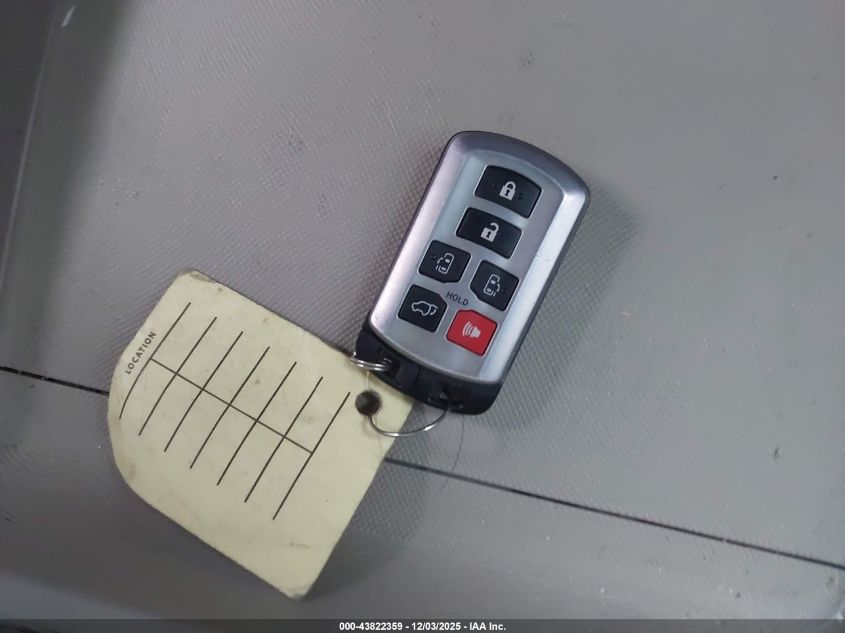 2012 Toyota Sienna Limited V6 7 Passenger VIN: 5TDYK3DC8CS243544 Lot: 43822359