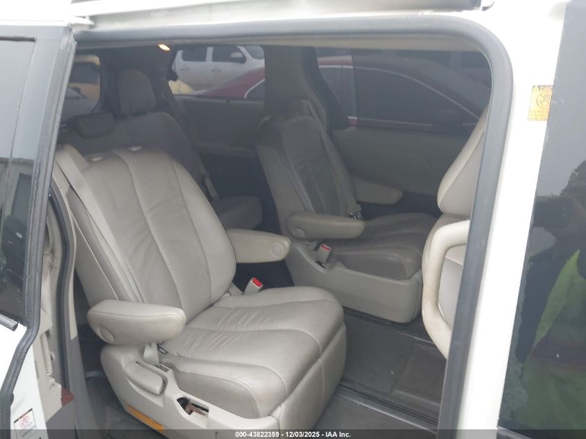 2012 Toyota Sienna Limited V6 7 Passenger VIN: 5TDYK3DC8CS243544 Lot: 43822359