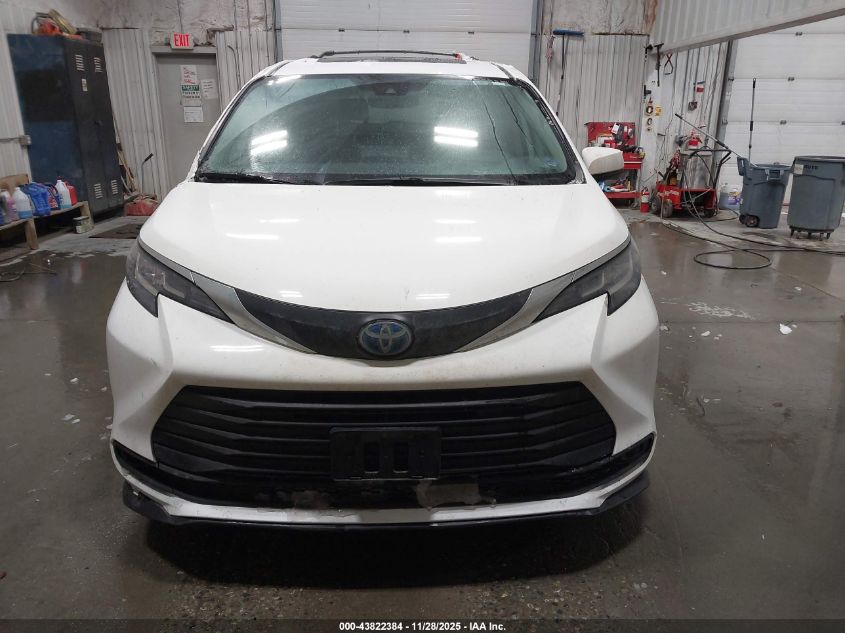 2021 Toyota Sienna Le VIN: 5TDBSKFCXMS035101 Lot: 43822384