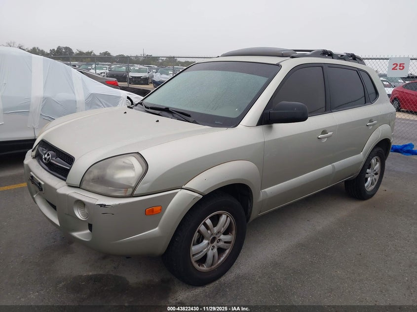 KM8JN12D27U586467 2007 HYUNDAI TUCSON photo no. 2