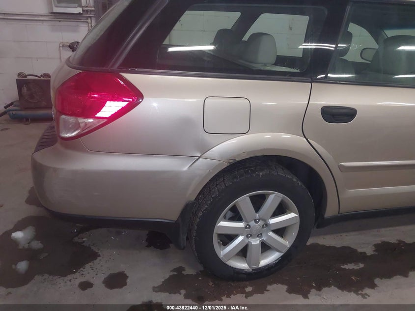 4S4BP61C087333815 2008 SUBARU OUTBACK photo no. 6
