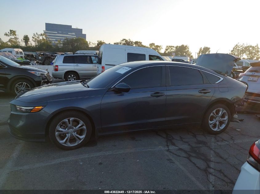 2023 Honda Accord Lx VIN: 1HGCY1F28PA021379 Lot: 43822449