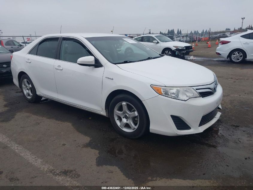 TOYOTA CAMRY HYBRID LE
