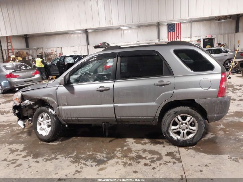 2006 Kia Sportage Ex V6/Lx V6 VIN: KNDJE723667146277 Lot: 43822452