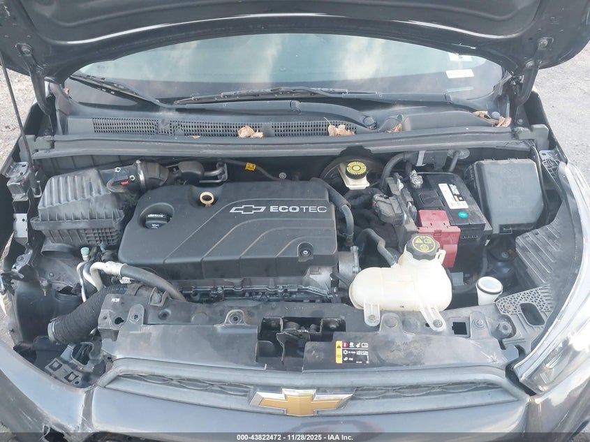 2016 Chevrolet Spark Ls Manual VIN: KL8CA6SA2GC574863 Lot: 43822472