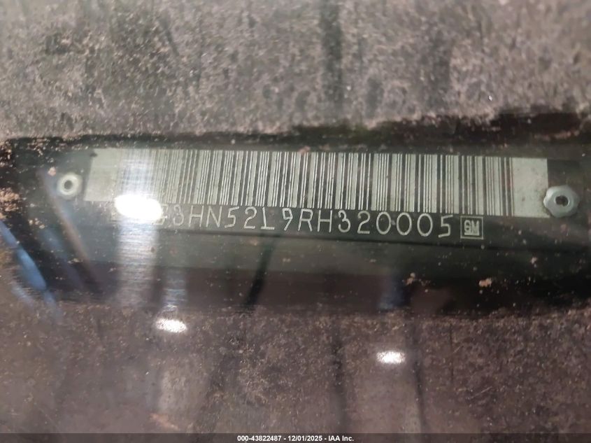 1994 Oldsmobile 88 Royale VIN: 1G3HN52L9RH320005 Lot: 43822487