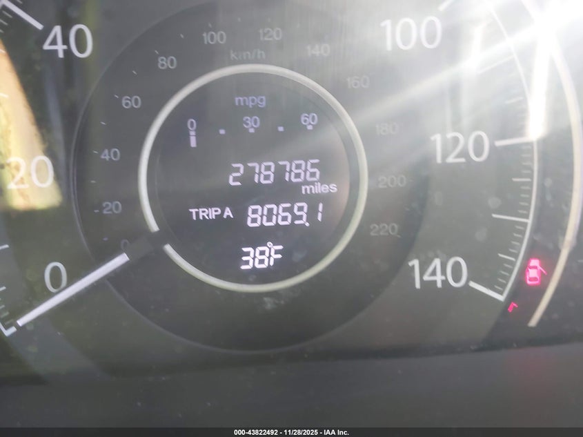 2013 Honda Cr-V Ex-L VIN: 2HKRM4H76DH635852 Lot: 43822492