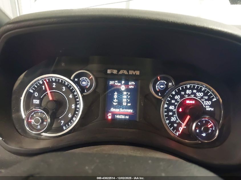 2021 Ram 2500 Tradesman 4X4 6'4 Box VIN: 3C6UR5CJ3MG610492 Lot: 43822514