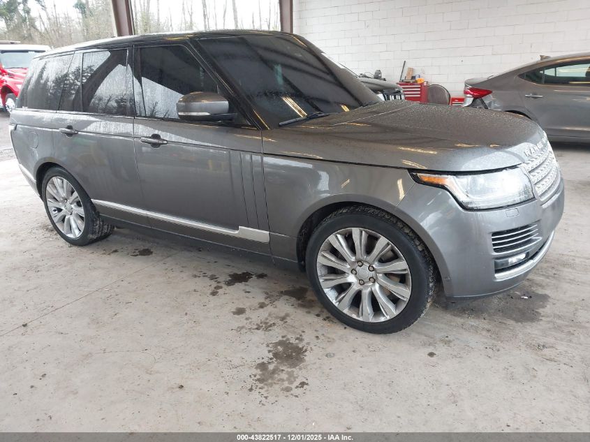 LAND ROVER RANGE ROVER 5.0L V8 SUPERCHARGED