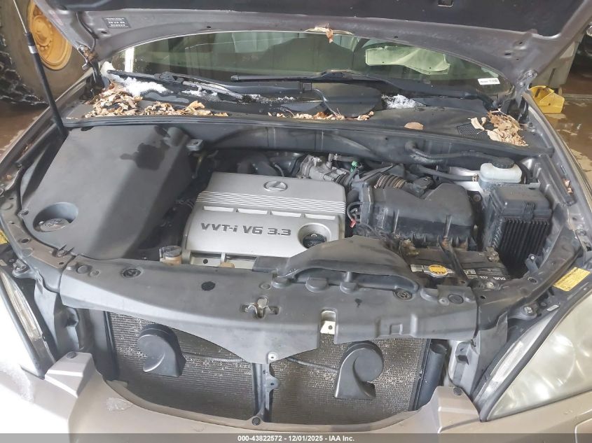 2005 Lexus Rx 330 VIN: JTJHA31U650095638 Lot: 43822572