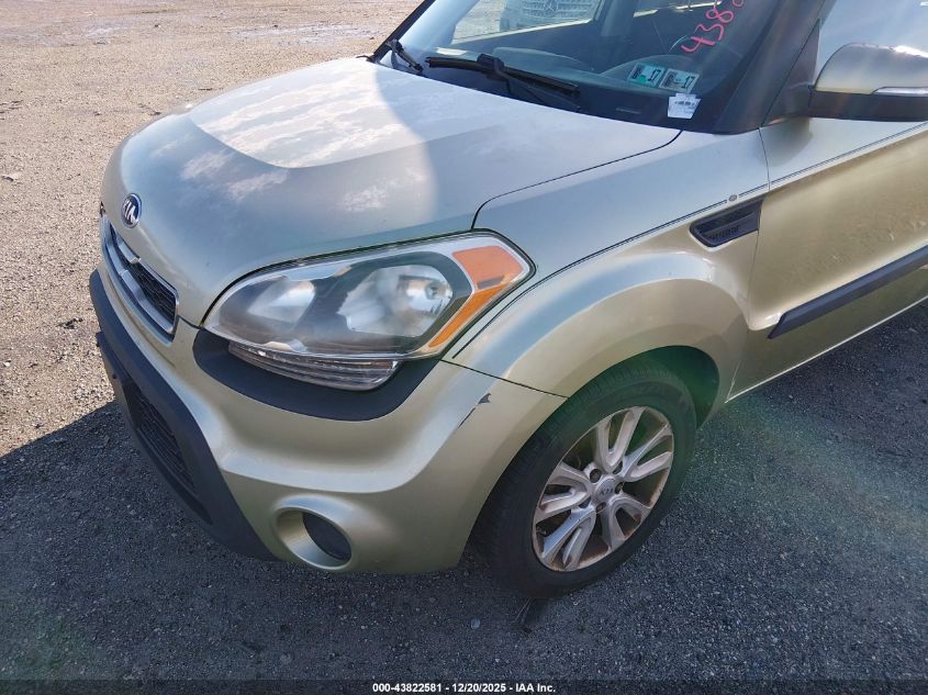 2013 Kia Soul + VIN: KNDJT2A67D7483008 Lot: 43822581