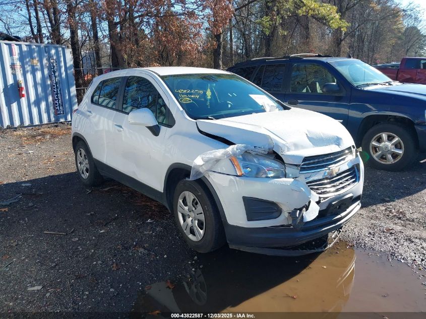 CHEVROLET TRAX 1LS