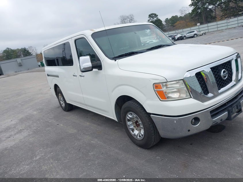 Vin: 5bzaf0aa0cn200345, lot: 44318075, nissan nv 3500 nv3500 hd sl v8 20121