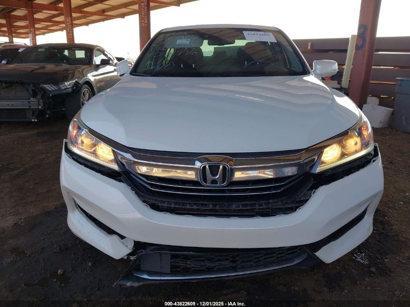 2017 Honda Accord Hybrid Ex-L VIN: JHMCR6F5XHC004736 Lot: 43822609