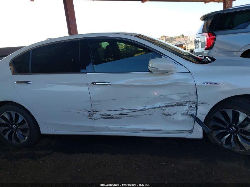 2017 Honda Accord Hybrid Ex-L VIN: JHMCR6F5XHC004736 Lot: 43822609