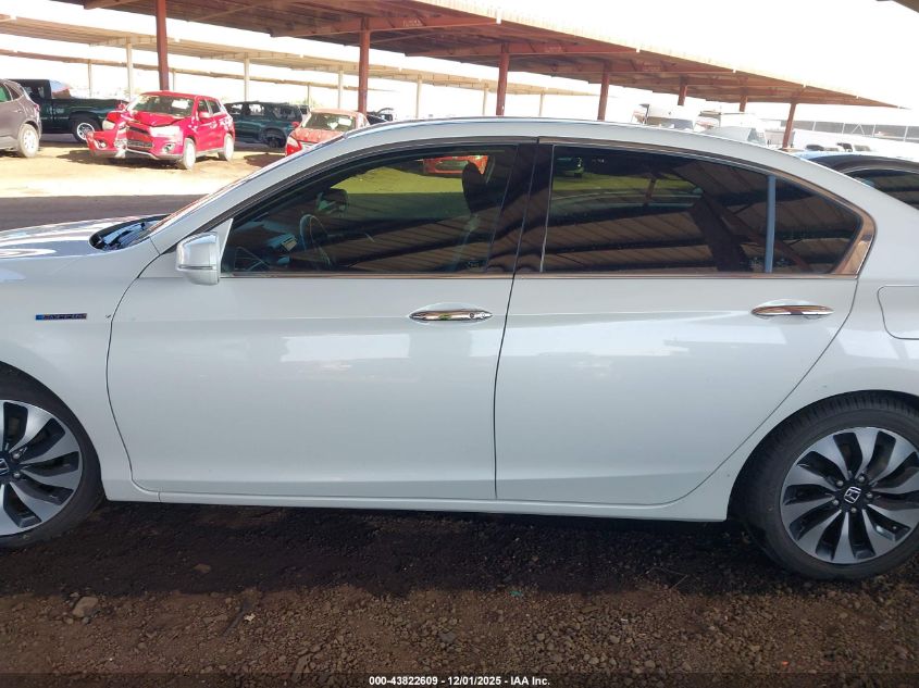 2017 Honda Accord Hybrid Ex-L VIN: JHMCR6F5XHC004736 Lot: 43822609