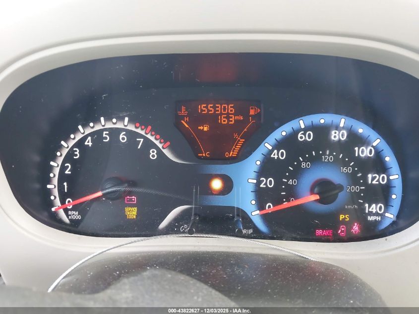 2009 Nissan Cube 1.8S VIN: JN8AZ28R69T122595 Lot: 43822627