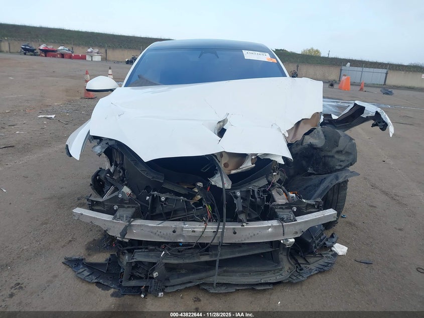 2022 Tesla Model S Dual Motor All-Wheel Drive VIN: 5YJSA1E5XNF460825 Lot: 43822644