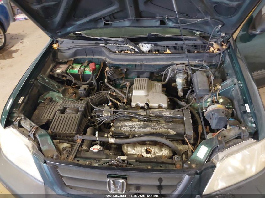 1999 Honda Cr-V Ex VIN: JHLRD1868XC078287 Lot: 43822651