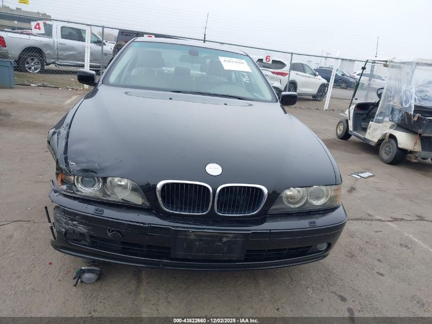 2003 BMW 530Ia VIN: WBADT63443CK28268 Lot: 43822660