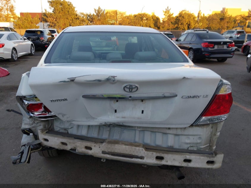 2006 Toyota Camry Le VIN: 4T1BE30K36U695942 Lot: 43822715