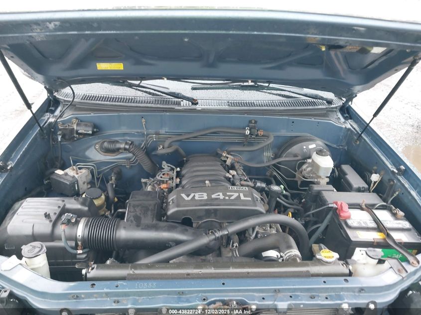 2005 Toyota Tundra Sr5 V8 VIN: 5TBDT44165S496857 Lot: 43822724