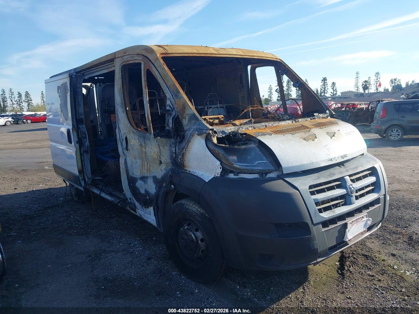 2018 Ram Promaster 1500 Low Roof 136 Wb