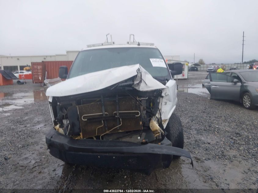 2016 Chevrolet Express 2500 Work Van VIN: 1GCWGBFG3G1241660 Lot: 43822764