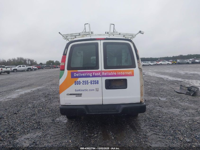 2016 Chevrolet Express 2500 Work Van VIN: 1GCWGBFG3G1241660 Lot: 43822764