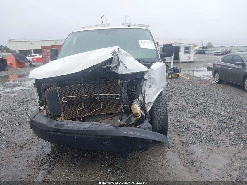 2016 Chevrolet Express 2500 Work Van VIN: 1GCWGBFG3G1241660 Lot: 43822764