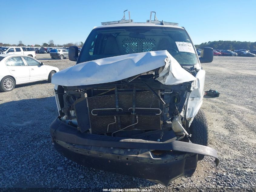 2016 Chevrolet Express 2500 Work Van VIN: 1GCWGBFG3G1241660 Lot: 43822764