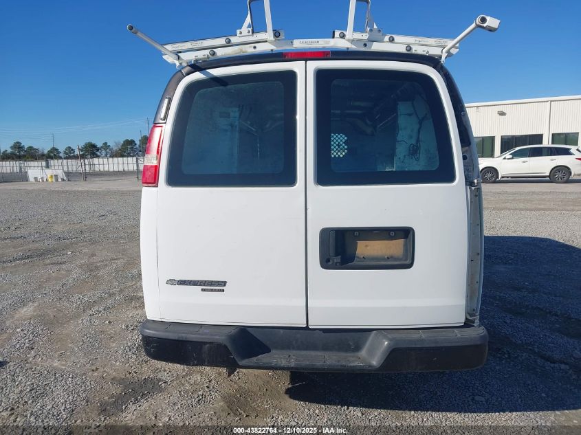 2016 Chevrolet Express 2500 Work Van VIN: 1GCWGBFG3G1241660 Lot: 43822764