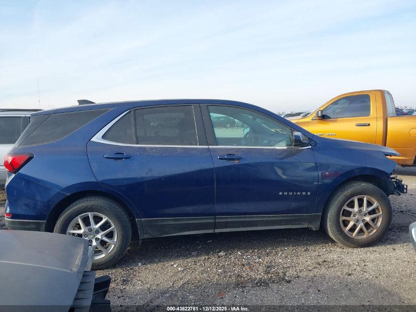 2022 Chevrolet Equinox Fwd 2Fl VIN: 2GNAXJEV5N6128637 Lot: 43822781