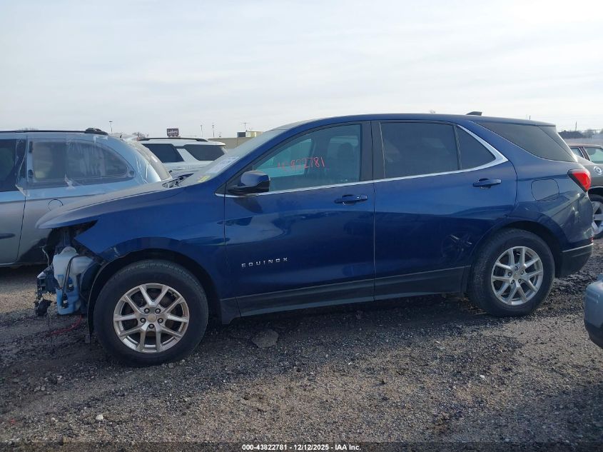 2022 Chevrolet Equinox Fwd 2Fl VIN: 2GNAXJEV5N6128637 Lot: 43822781