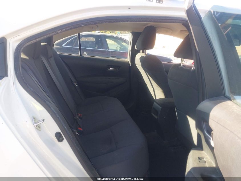 2020 Toyota Corolla Le VIN: 5YFEPRAE8LP118761 Lot: 43822794