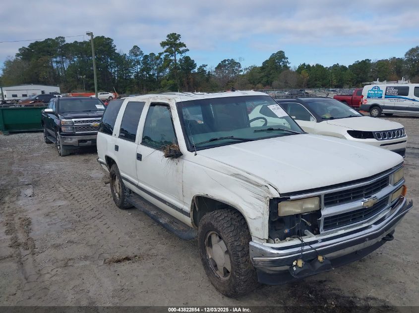 1997 Chevrolet Tahoe Ls VIN: 1GNEK13R0VJ316152 Lot: 43822854