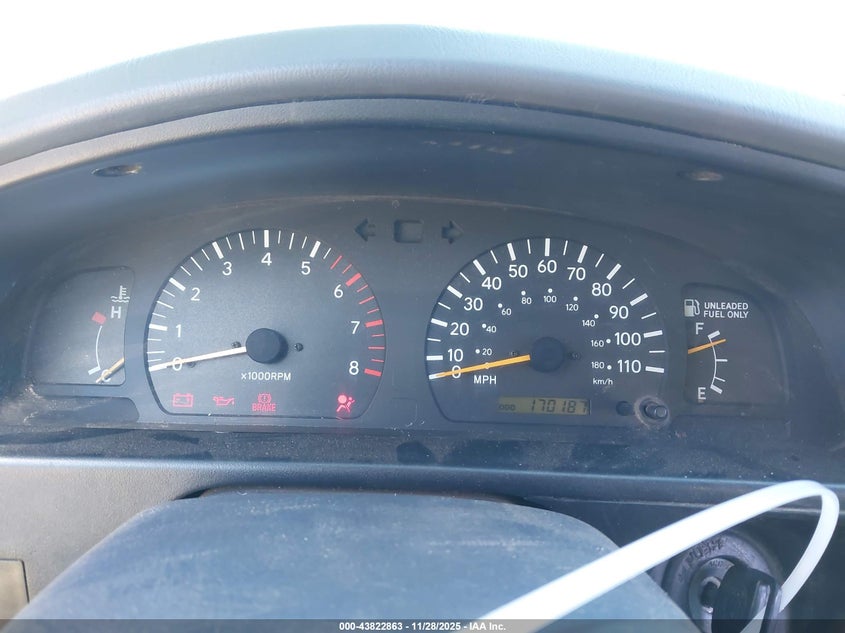 1998 Toyota Tacoma VIN: 4TAVL52N6WZ164842 Lot: 43822863