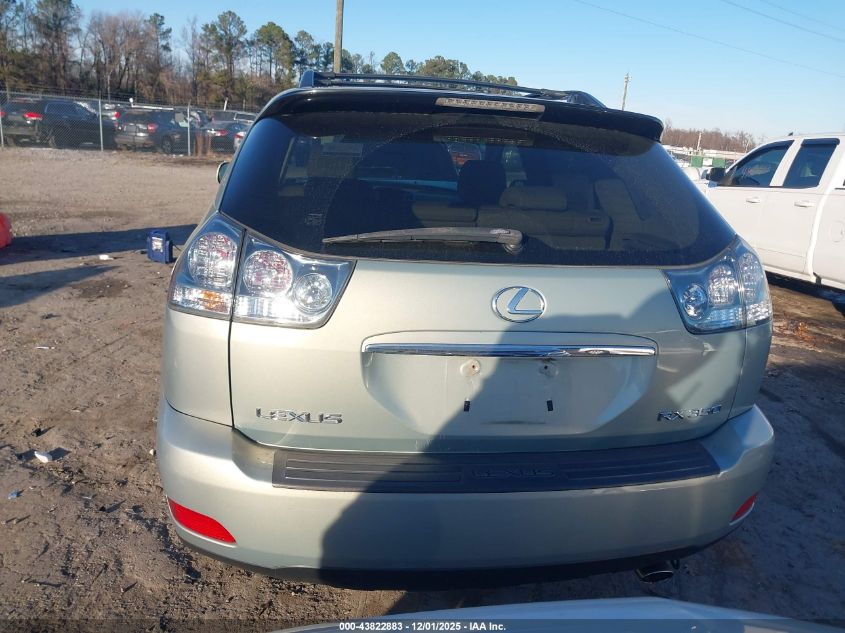 2008 Lexus Rx 350 VIN: JTJHK31UX82050272 Lot: 43822883