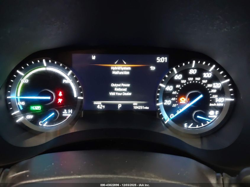 2021 Toyota Highlander Hybrid Xle VIN: 5TDHBRCH8MS535597 Lot: 43822896