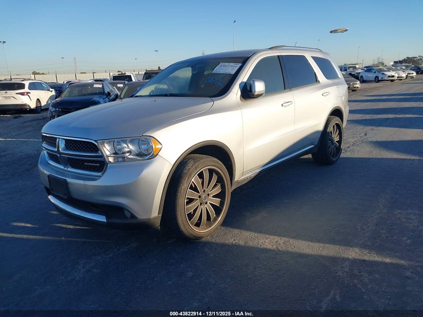 Vin: 1d4rd4gg6bc732109, lot: 44318399, dodge durango crew 20112