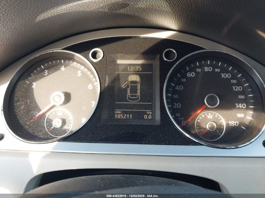 2009 Volkswagen Cc Sport VIN: WVWML73C99E568674 Lot: 43822918