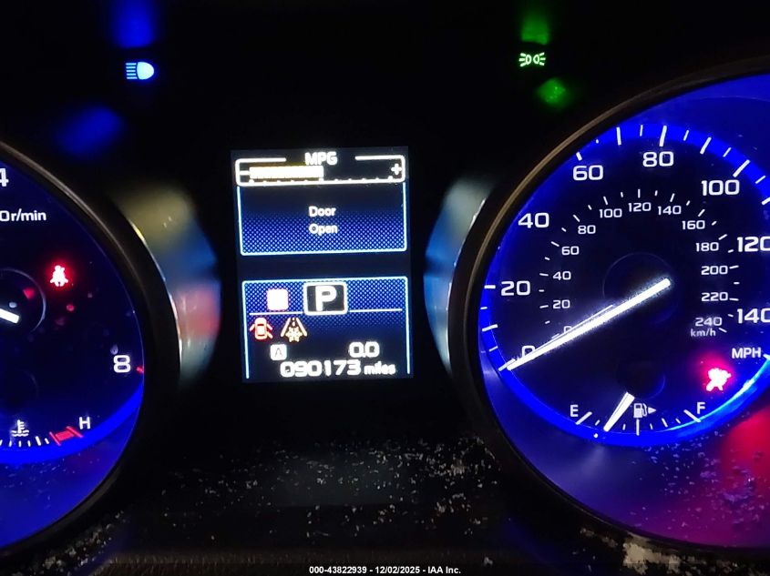 2016 Subaru Legacy 2.5I Limited VIN: 4S3BNAJ66G3028039 Lot: 43822939