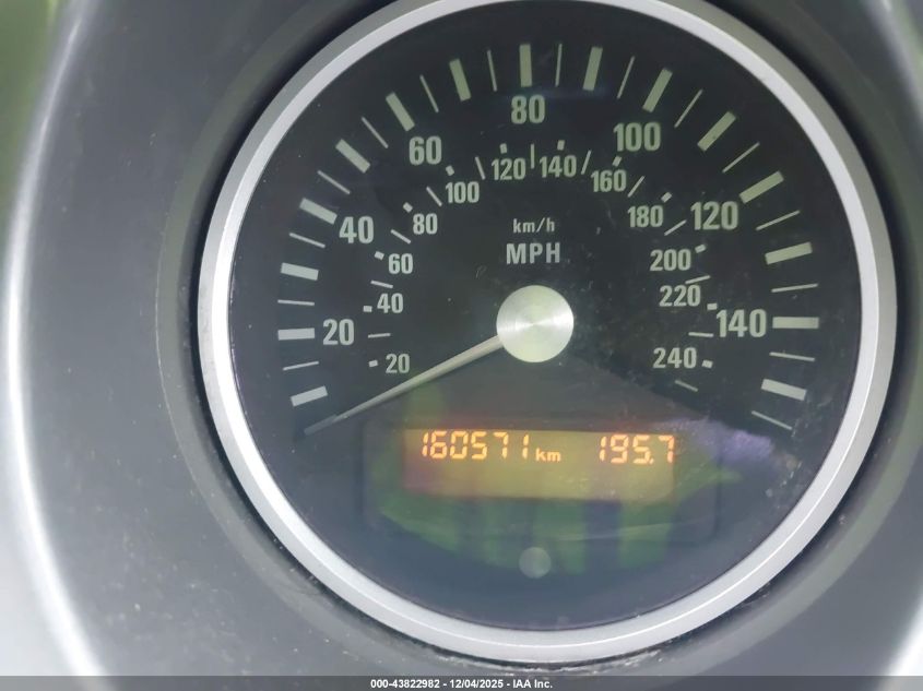 2000 BMW Z8 Rdstr VIN: WBAEJ11040AF78068 Lot: 43822982